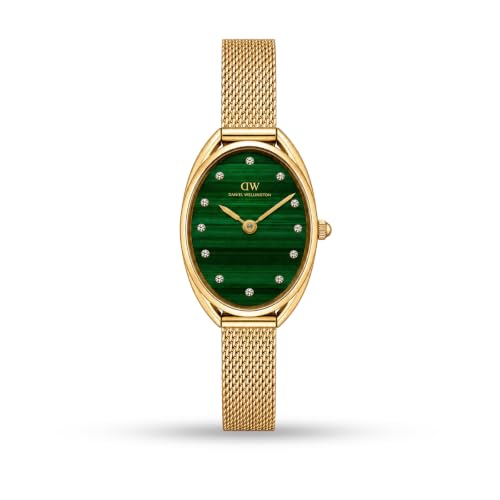 Daniel Wellington Tonneau 22mm Green Dial Analog Women Watch - DW0DL2202