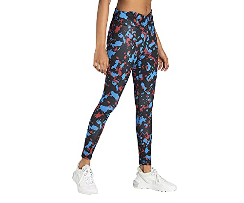 Puma Women's Polyester Modern Sports Printed 7/8 Leggings (85591075 + Xs, Blue, Xs)