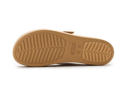 Crocs Brooklyn Buckle Women Sandal (Color-Brown | Size-6)