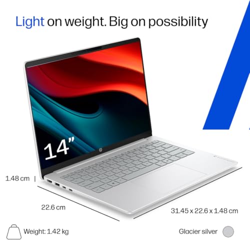 HP OmniBook 3 Smartchoice● AMD Ryzen 7 H 217● 16GB LPDDR5x● 512GB SSD● 2K WUXGA●14''/35.6cm● 300nits● Win11● Office24● Silver● 1.4kg● hw0043AU● Lighter mini GaN Charger● AI Enabled Laptop