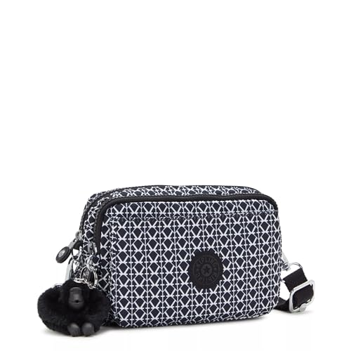 Kipling womens Abanu Mini 2-In-1 Convertible Crossbody, Signature Print, 9.5''L x 6.75''H x 3.5''D