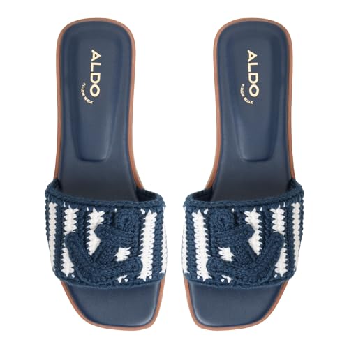 Aldo SABBIA-IN466 Women Blue Combo Flat Sandals