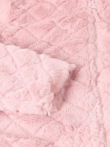 Max Girl's A-Line Coat (W25EJKT04A_Dusty Salmon Pink