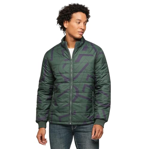 Pepe Jeans Men's A-Line Coat (PM402935_Ivy Green