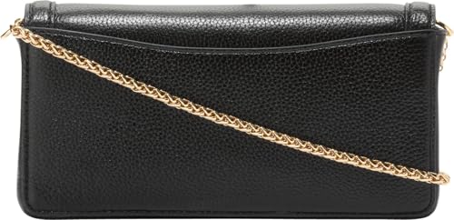 Cole Haan Women's Daniella Wallet on a Chain, Black, 0