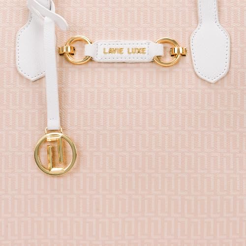 Lavie Luxe Tiffany Medium Box Tote Bag for Women | Tote Bag for Work | Ladies purse | Stylish Shoulder Bag | Gift for Women