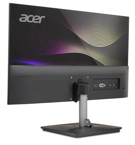 Acer RS272 P1 27 Inch IPS FHD Monitor | 144Hz Refresh | 1ms VRB | AMD FreeSync | Ultra Slim 6.9mm ZeroFrame Design | HDMI + VGA | 99% sRGB | Dual Glass Design | Built-in Speakers | Tilt Adjustable