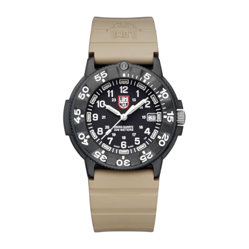 Luminox - Original Navy Seal X3.CZ01 - Mens Dive Watch - Watches for Men - 43mm - Swiss Quartz - 200M Water Resistant - Hardened Mineral Crystal - CARBONOX Case - Always Visible - Swiss Made