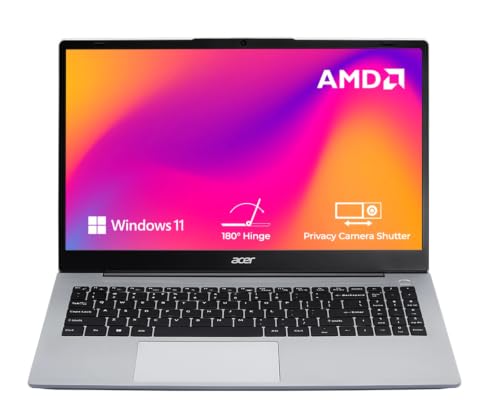 Acer Aspire 3 Laptop A325-42 | 15.6" (39.6 cm) FHD IPS Display | AMD Ryzen 3 5300U | 8GB DDR4 RAM | 256GB NVMe SSD | Windows 11 Home | AMD Radeon Graphics | Wi-Fi 6 | Steel Gray | 1.78 Kg