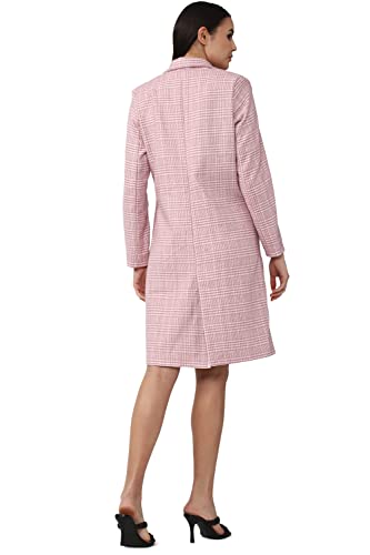 Van Heusen Women's Chesterfield Coat (VWJKURGP340555_Pink_XS)