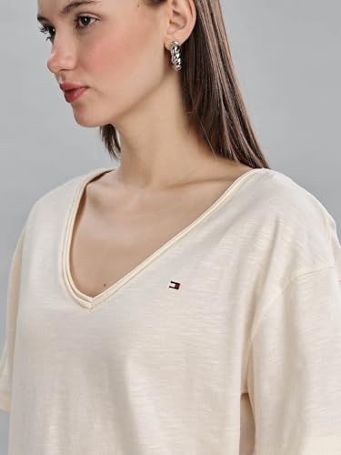 Women Beige Printed Tshirts