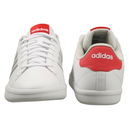 adidas Men Sylviaa Sneaker Sneaker Casual Shoe, White, 11