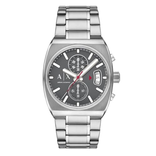 Armani Exchange Silver Quartz Stainless Steel Watch AX2820