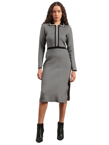 VERO MODA Women's Knee Dress Jet Black