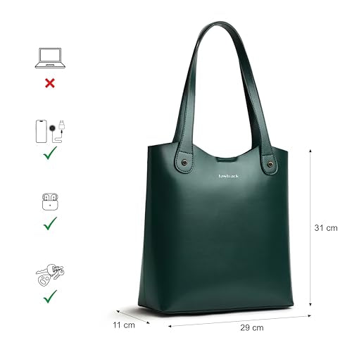 Fastrack College Tote Bag for Women, Girls and Ladies | Office Bag for Woman | Tote Bag with Button Closure