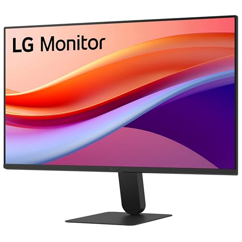 LG 24 Inch IPS FHD Monitor 1920 x 1080,1 MS MBR, 120Hz, sRGB 99% Typ(CIE1931),1500:1 Contrast, Black Stabilizer,Virtual Borderless, Flicker Safe, Reader Mode, HDMI,VGA, 24U411A, (Black)