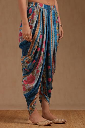 Soch Women's Crepe Salwar Suit Set (EWA5CD22117_Blue
