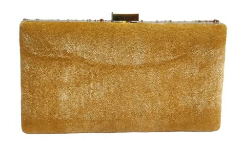 DUCHESS Women's Golden Box Clutch
