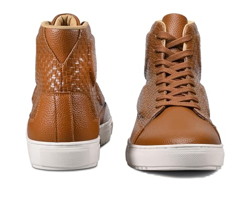 LOUIS STITCH Russet Tan Sneaker for Men | Comfortable Ankle Boot Sneaker | LSP-SNK-AVI007-TN | UK-11