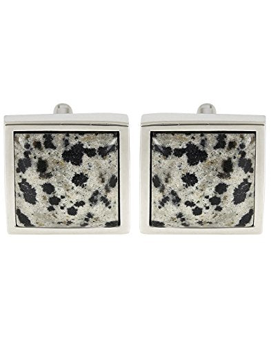 Peluche Natural Mother of Pearl Stone (Semi-precious) Cufflinks for Men