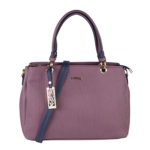 Metro Women Purple Satchel Bags (66-7852)