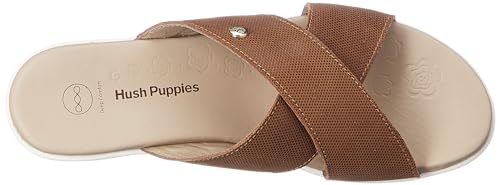 Hus Puppies Scarlet Mule Women Mule Slippers In Tan Light Brown