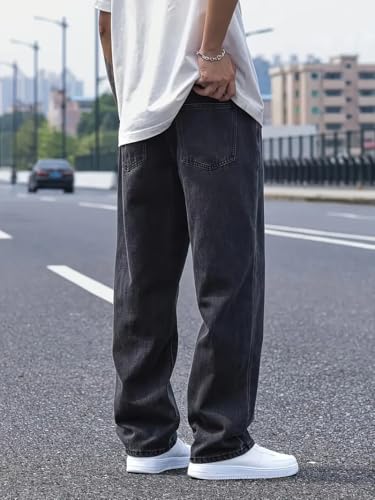 TAGAS Men Relaxed FIT Denim Jeans | Loose (Jeans) for Men | Mens Baggy Fit Denim JeansPant | MDJ-22