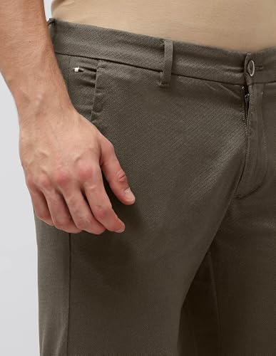 U.S.Polo Association Men's Slim Fit Textured Trousers