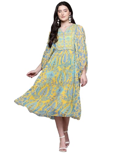 Aarke Ritu Kumar Yellow Masami Long Dress