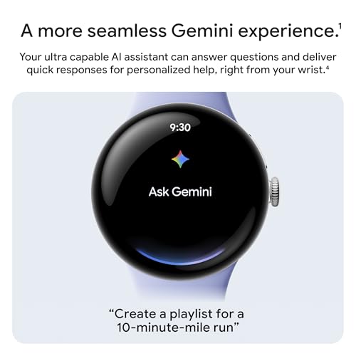 Google Pixel Watch 4 (41mm) - Smartwatch - Lemongrass Active Band - Wi-Fi