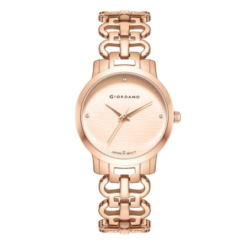 Giordano Fashionista Collection Analog Watch for Women with Classy Dial, Bracelet Strap and Stylish & Elegant Design