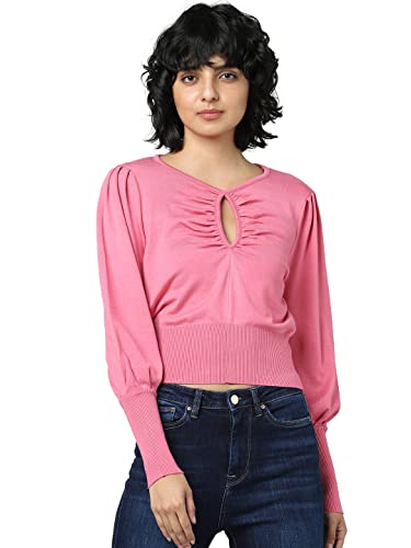 ONLY Regular Fit Sweater (103810201_Pink Flambe_S)