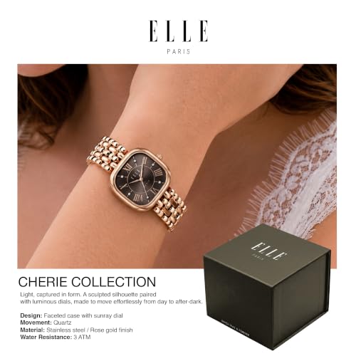 ELLE Paris Women's Watch, (Brown)