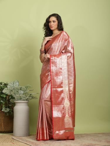 Meena Bazaar Women's Georgette Saree | Elegant Designer Saree for Party, Festival, Wedding & Special Occasions