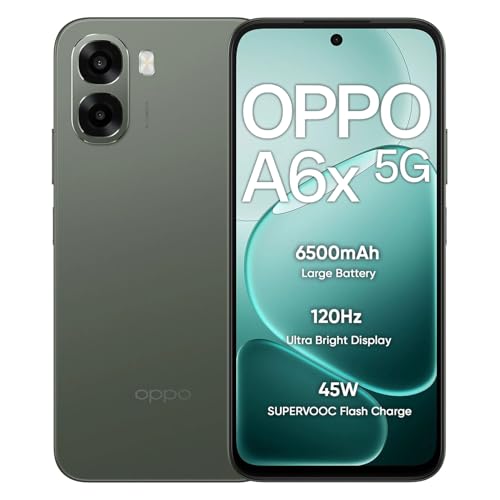 OPPO A6X 5G Smartphone 4GB+128GB Green