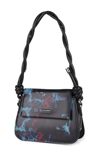 Women Black Print Casual Sling Bag