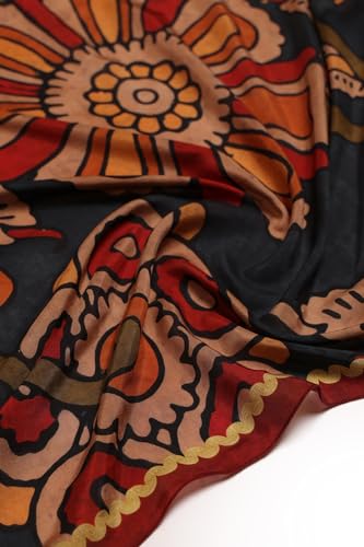 Soch Women's Muslin Salwar Suit Set (EWA5CD22278_Navy Blue