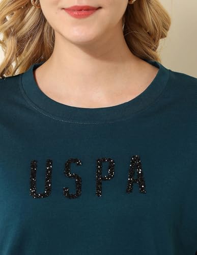 U.S. POLO ASSN. Women's Oversized Fit T-Shirt (UWSS25TSH302