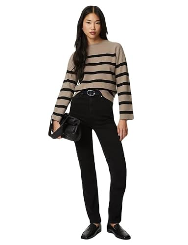 Marks & Spencer Sienna Supersoft Straight Leg Jeans Black