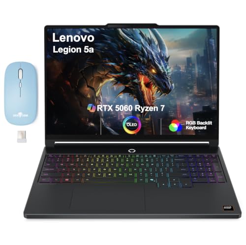Lenovo Legion 5a Gaming Laptop 15.3" 165Hz OLED WQXGA Display (16GB DDR5)