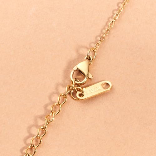 PALMONAS Golden Galaxy Cluster Pendant for Women - Waterproof & Anti-Tarnish Jewellery, Gift For Girls & Women