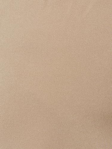 Max Women Solid Straight Fit Trousers (Beige_XL)