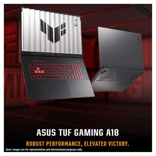 ASUS TUF A18 Gaming Laptop, AMD Ryzen 7-260, 32 GB DDR5 RAM, 2 TB PCle SSD, 18" 2.5K (2560x1600) 240Hz Display, Nvidia G-Force RTX 5070, RGB Backlit Chiclet Keyboard, W11 Pro, Jaeger Gray