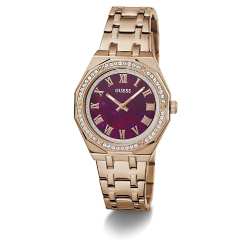 GUESS Analog Purple Dial Women's Watch-GW0770L3