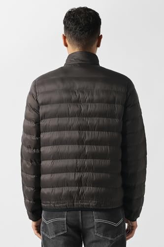 Van Heusen Men's A-Line Coat (VFJKABOFO38381_Brown