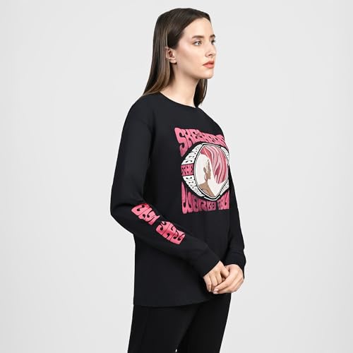 Skechers Womens UNO World Tour Black Long Sleeve Tops