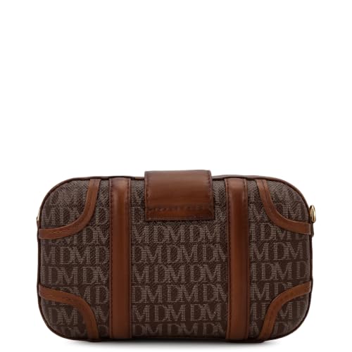 Da Milano Leather Sling Bag for Women - Walnut Brown