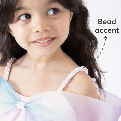 Hopscotch Girls Multi Sleeveless Bow Applique Dress for Age (12-24 Months)