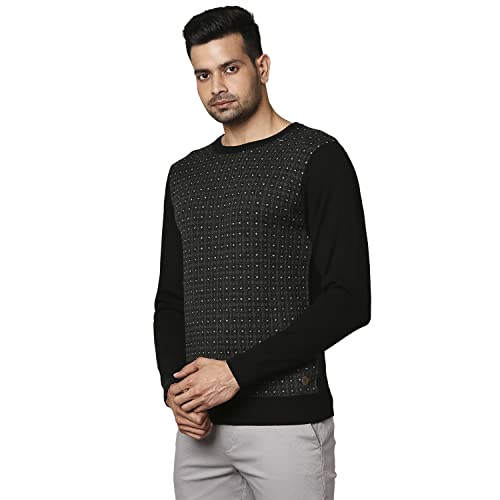 Raymond Black Sweater (Size: 44)-RMWX01156-K8