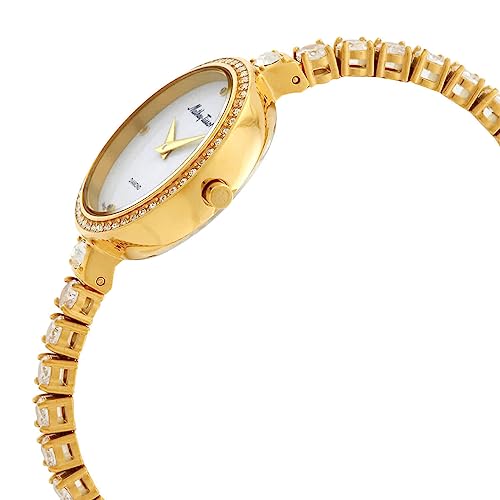Mathey-Tissot Infinity Quartz Diamond Crystal Silver Dial Women Watch D986SPYI